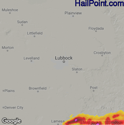 Interactive Hail Maps - Hail Map for Peoria, AZ
