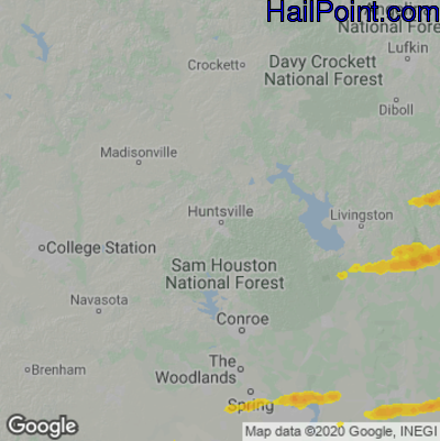 Interactive Hail Maps - Hail Map for Sidney, MT